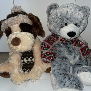 Teddy Bear & Puppy Stuffed Animals